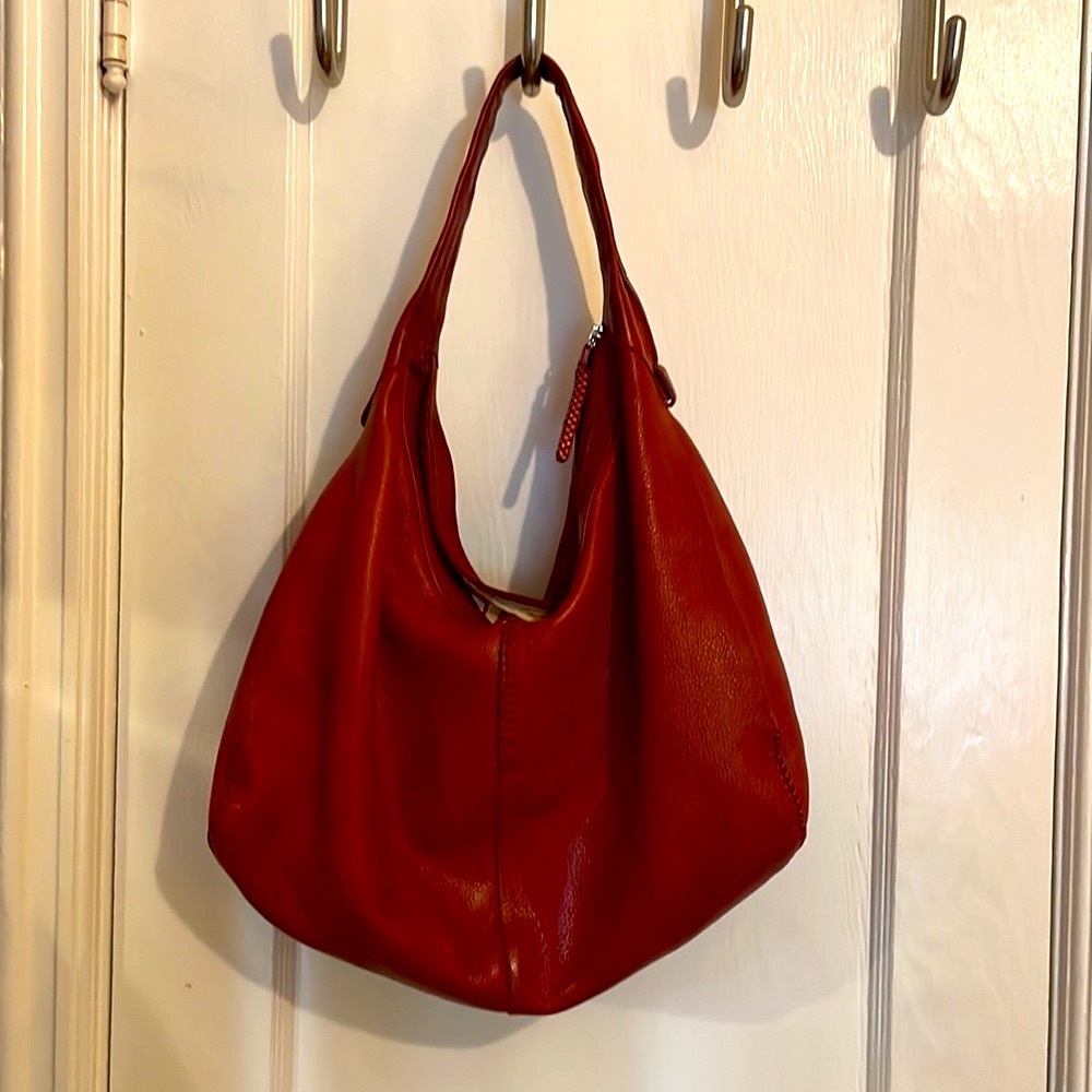 Red hobo Bag